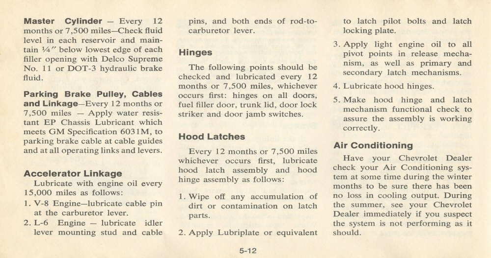 1977 Chev Chevelle Owners Manual Page 24